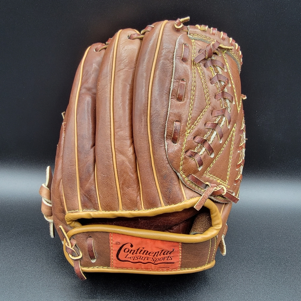 Continental Leisure Sports Youth Baseball Glove 9" RHT Leather Brown 1008A